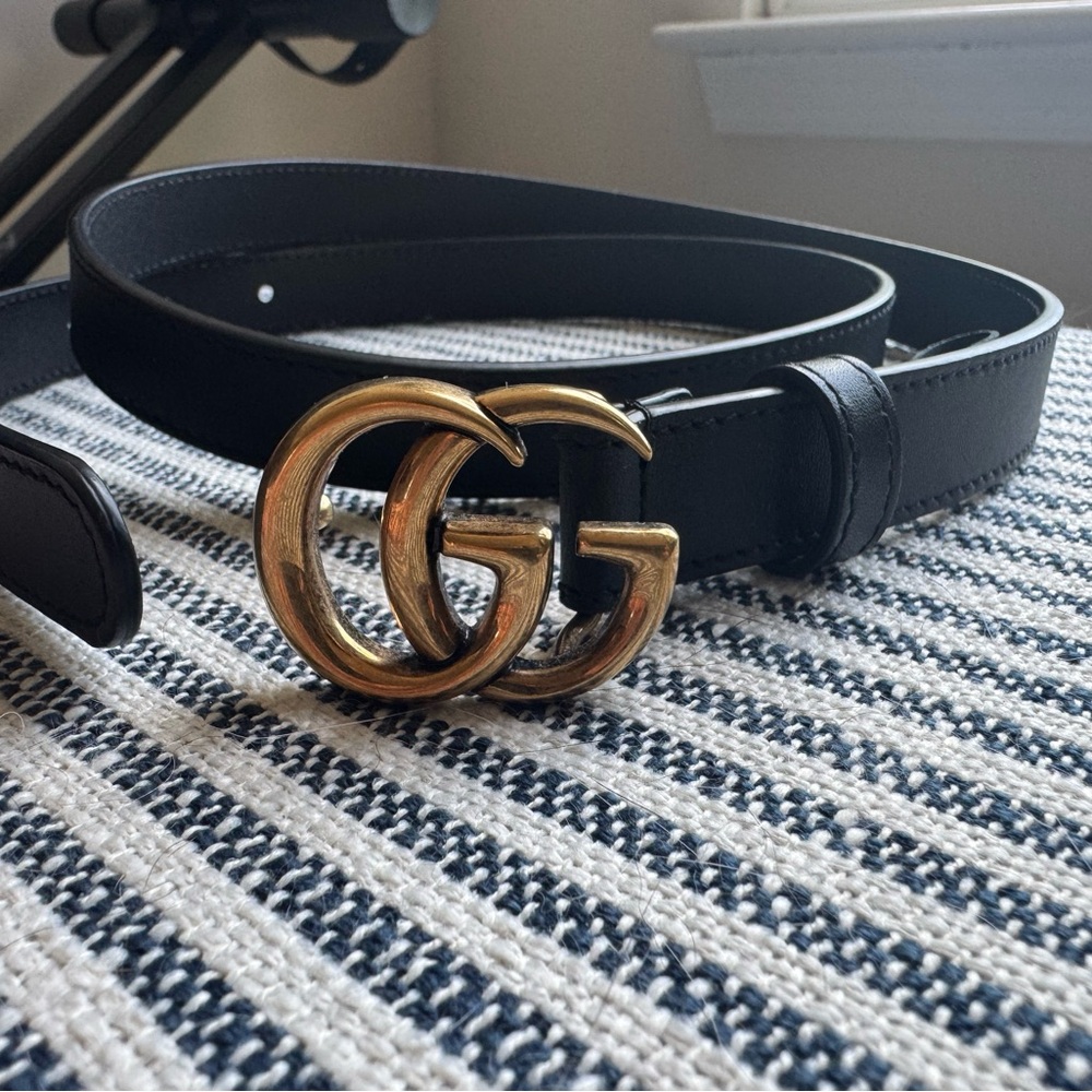 Gucci Marmont Thin Belt